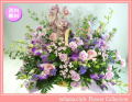 11月の誕生花★エンジェルアレンジ10,000円【送料無料】花言葉付き【ブバリア】【写真付きメッセージ選択可】