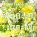 父の日に贈る花♪デザイナーにおまかせ7,000円【送料無料】【花束・アレンジ・鉢物・プリザーブドフラワー】ネット特価！！