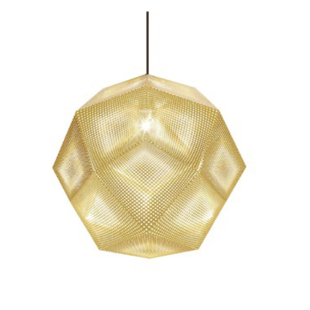 ETCH 50 PENDANT BRASS