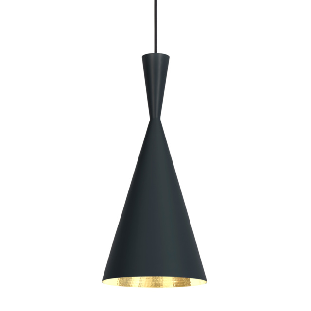 BEAT TALL PENDANT BLACK
