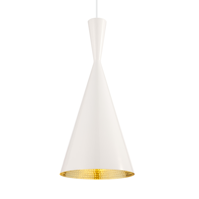 BEAT TALL PENDANT WHITE