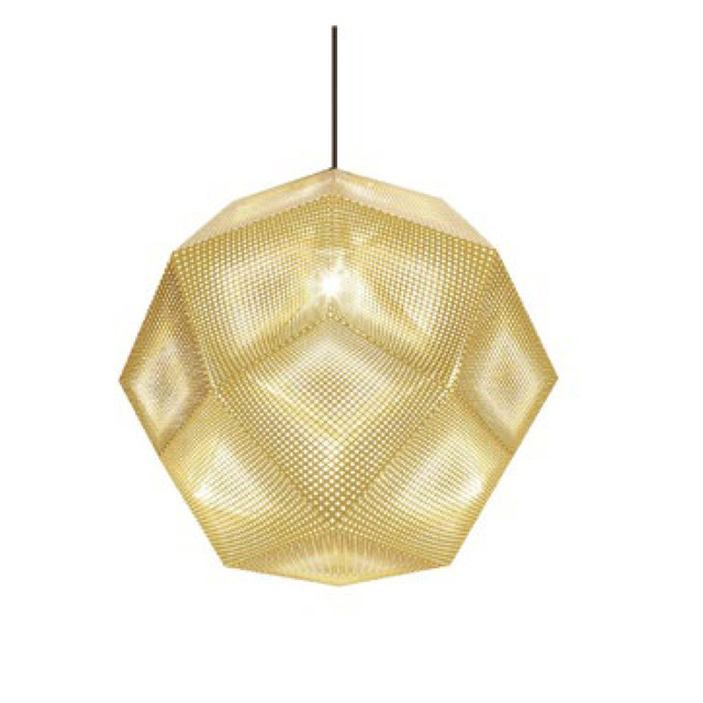 ETCH 50 PENDANT BRASS
