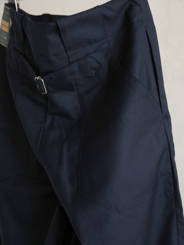 アシードンクラウド パンツ ASEEDONCLOUD アシードンクラウド｜HW wide trousers ネイビー