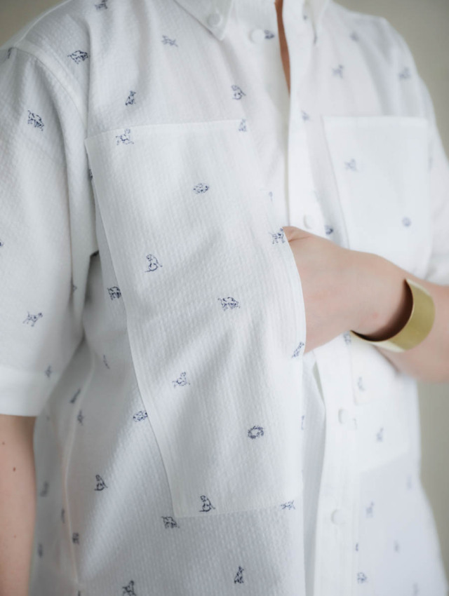 ASEEDONCLOUD アシードンクラウド｜shokuonshitsu workshirt（オフ