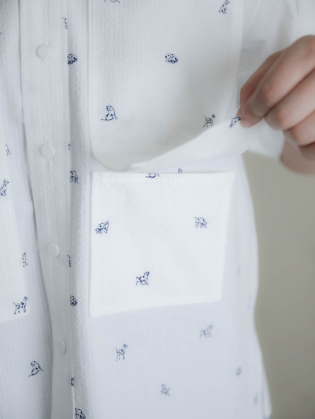 ASEEDONCLOUD アシードンクラウド｜shokuonshitsu workshirt（オフ