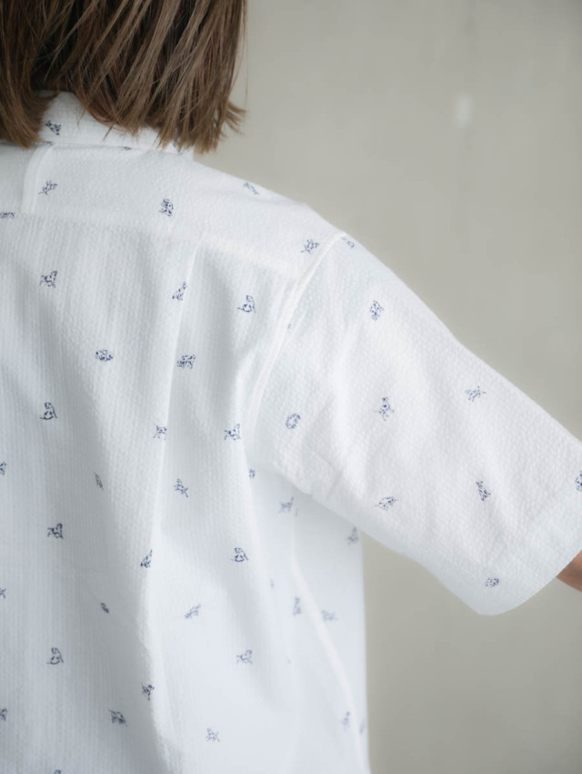 ASEEDONCLOUD アシードンクラウド｜shokuonshitsu workshirt（オフ