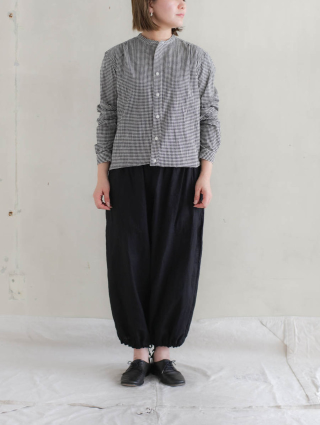 ASEEDONCLOUD アシードンクラウド collarless shirts #ijuji