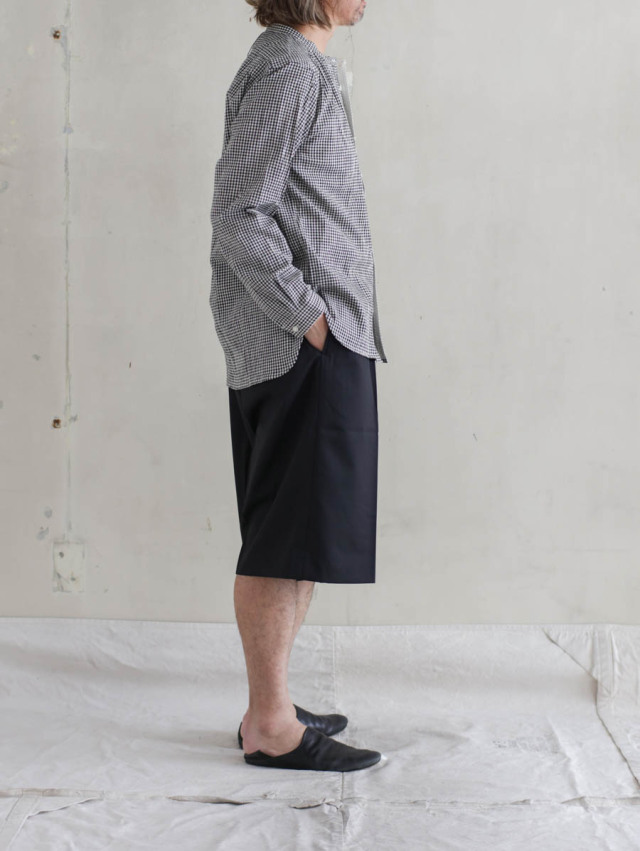 ASEEDONCLOUD アシードンクラウド｜HW collarless shirt ノー