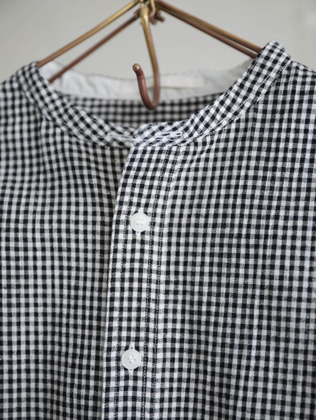 ASEEDONCLOUD アシードンクラウド｜HW collarless shirt ノー