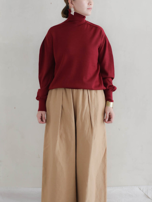 ユリドドコ ASEEDONCLOUD アシードンクラウド｜Seiyakou high-neck knit