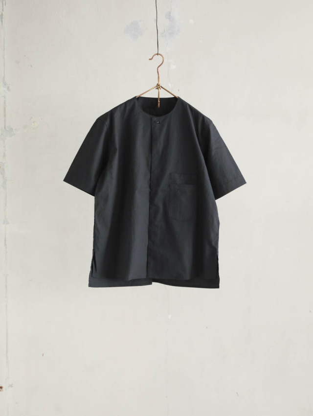 ASEEDONCLOUD アシードンクラウド｜HW short sleeve shirt（ブラック）
