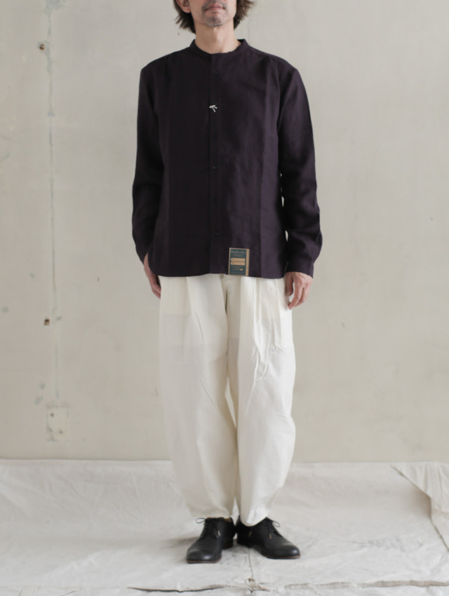 ASEEDONCLOUD アシードンクラウド / Clergyman trousers オフホワイト