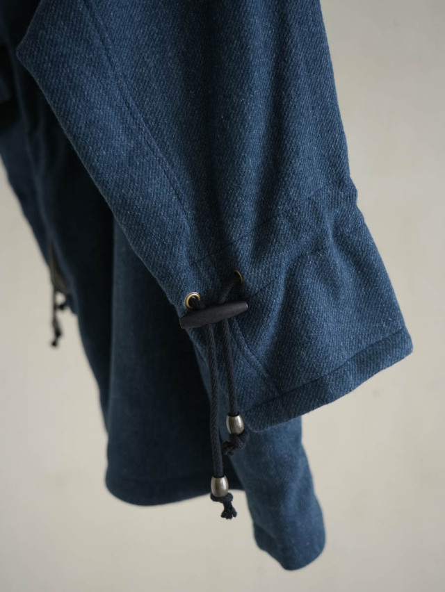 【美品】　ASEEDONCLOUD アシードンクラウド　ウールメルトン Pコート Collect coat / ASEEDONCLÖUD アシードンクラウド - amirisu