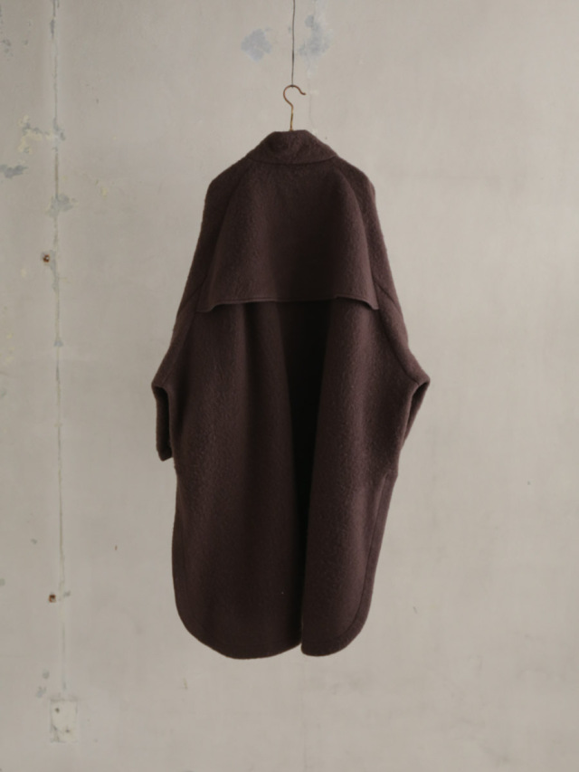 ASEEDONCLOUD アシードンクラウド / Hiraeth tent gown ダークブラウン