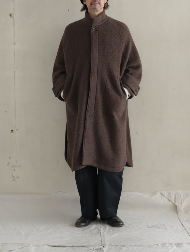 ASEEDONCLOUD アシードンクラウド / Hiraeth tent gown ダークブラウン