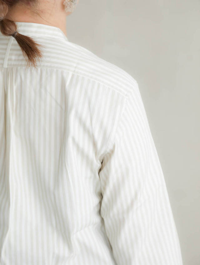 ASEEDONCLOUD アシードンクラウド collarless shirts ASEEDONCLOUD アシードンクラウド｜HW collarless shirt ノー