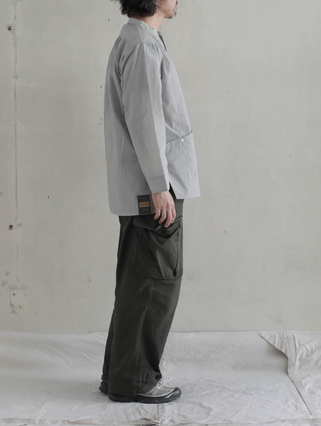 ASEEDONCLOUD アシードンクラウド / HW light coat ライトグレー ASEEDONCLOUD アシードンクラウド / HW light coat ライトグレー