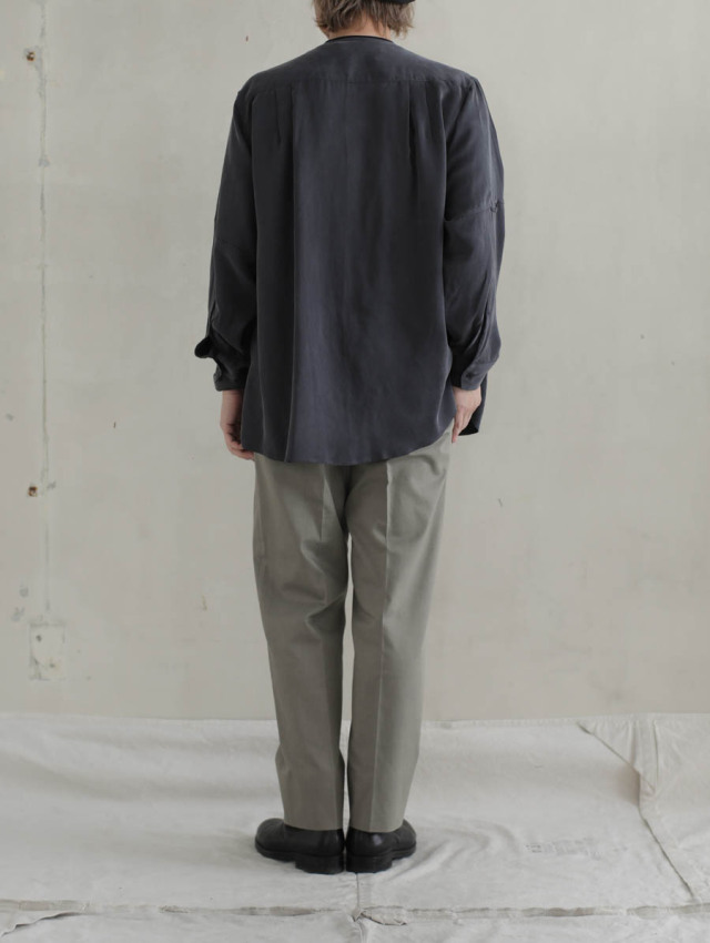 ASEEDONCLOUD アシードンクラウド｜Junreika shirt チャコール