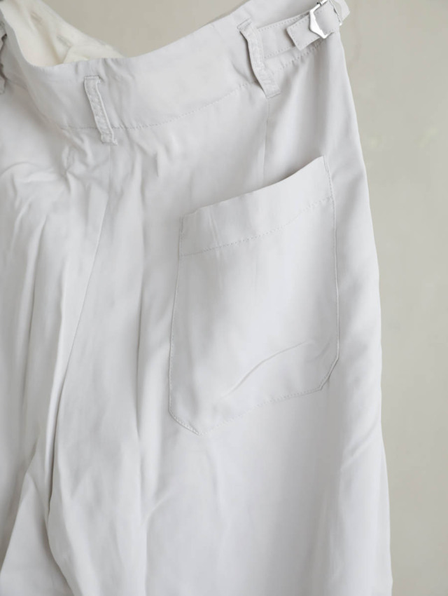 ASEEDONCLOUD アシードンクラウド｜Jyunreika trouser ライトグレー