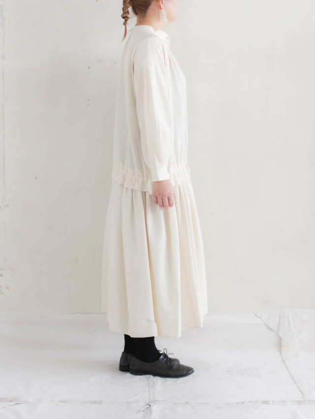 アシードンクラウド ASEEDONCLOUD ウエストリボンシャツワンピース