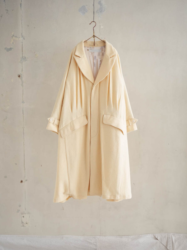 ASEEDONCLOUD アシードンクラウド ダッフルスモックコート ASEEDONCLOUD アシードンクラウド | Shepherd coat Col : Blue