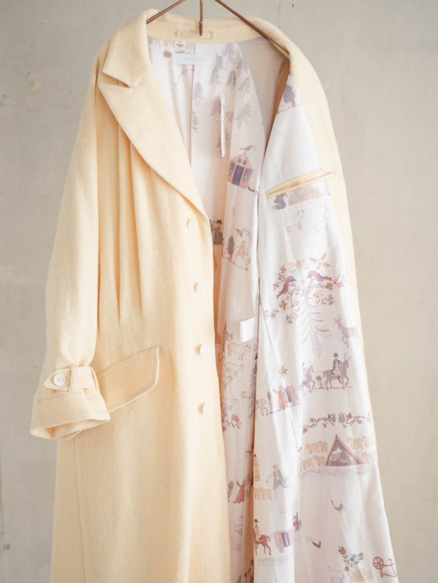 楽天 送料無料にならない ASEEDONCLOUD ペールイエロー coat Shepherd / アシードンクラウド ジャケット・アウター