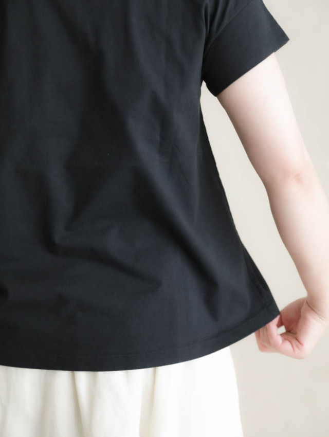 Atelier d'antan アトリエ ダンタン｜Cortot フレアーTシャツ