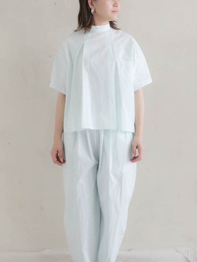 アトリエダンタン　コットンシャツ Atelier d'antan (アトリエ ダンタン) Linton Cotton Shirt