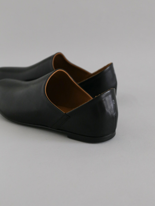 AUTTAA Room Shoes Ⅱ (BLACK) AUTTAA アウッタ｜ルームシューズ II ブラック