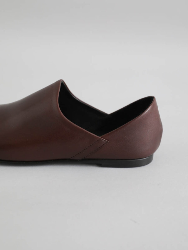 靴 auttaa room shoes AUTTAA アウッタ|ルームシューズ II マホガニー
