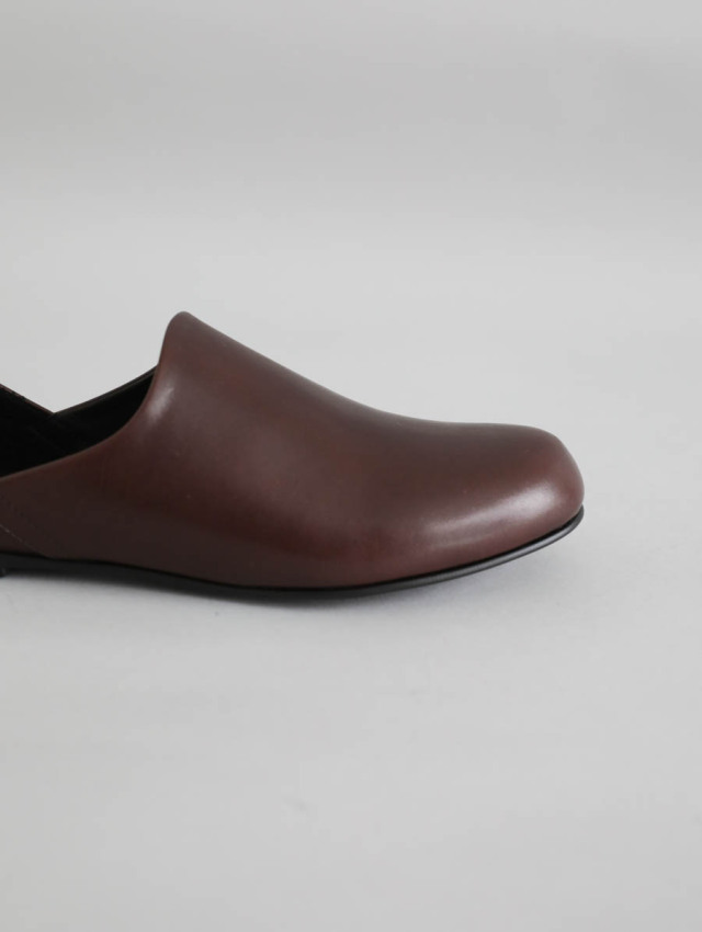 靴 auttaa room shoes AUTTAA アウッタ|ルームシューズ II マホガニー