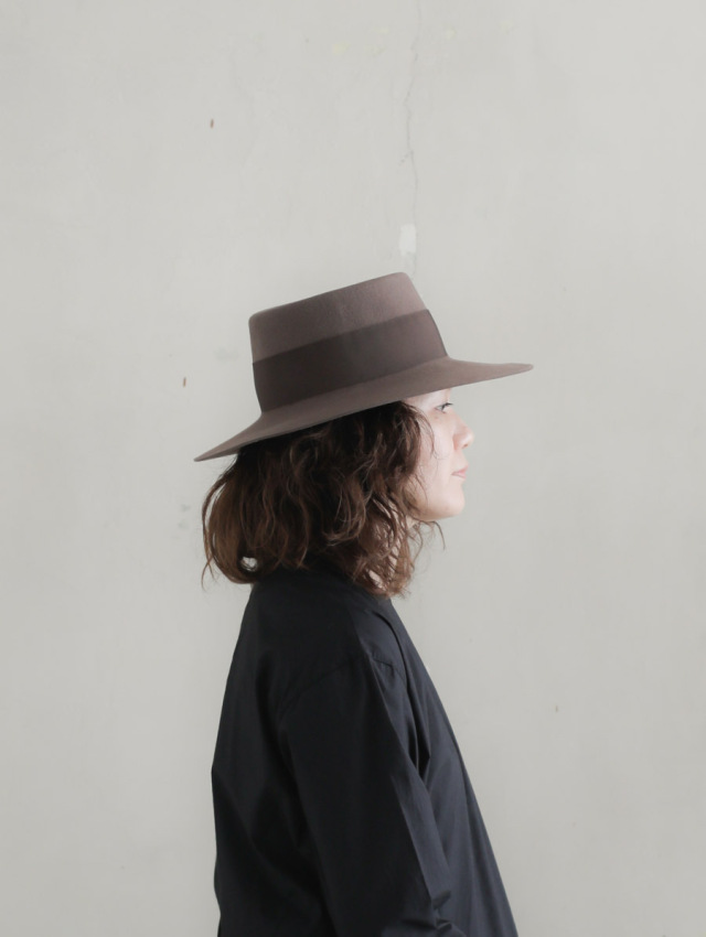 coeur クール / ウールハット BROWN
