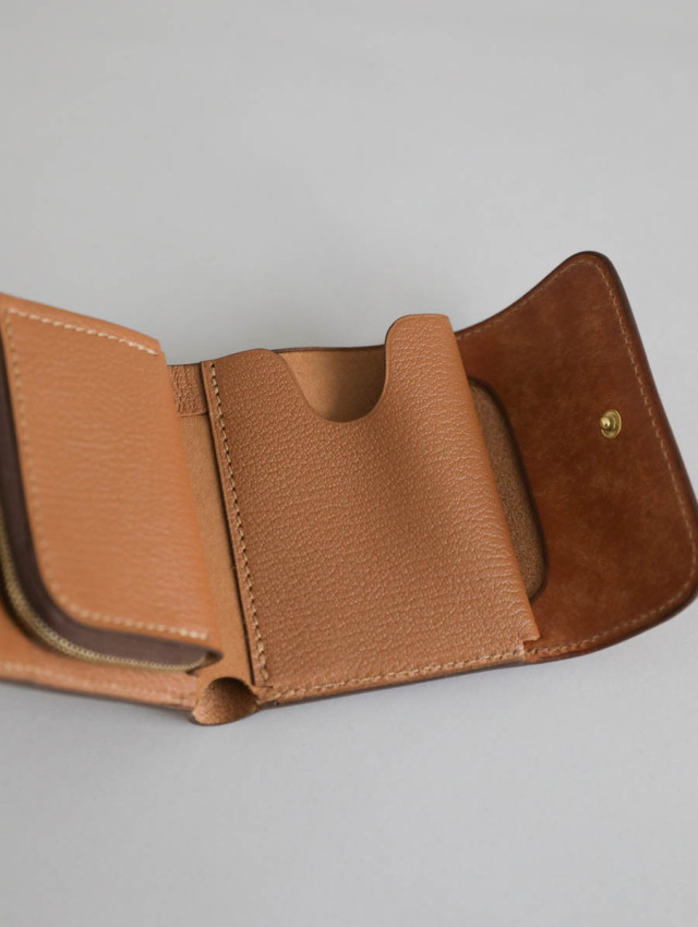 Dove&Olive ダブ&オリーブ|ミニウォレット CC5F Camel Dove&Olive ダブ&オリーブ|ミニウォレット CC5F Camel