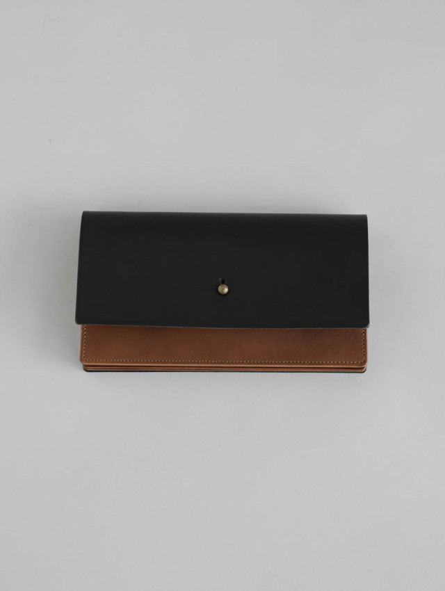 forme フォルメ｜ロングウォレット（black）Liscio