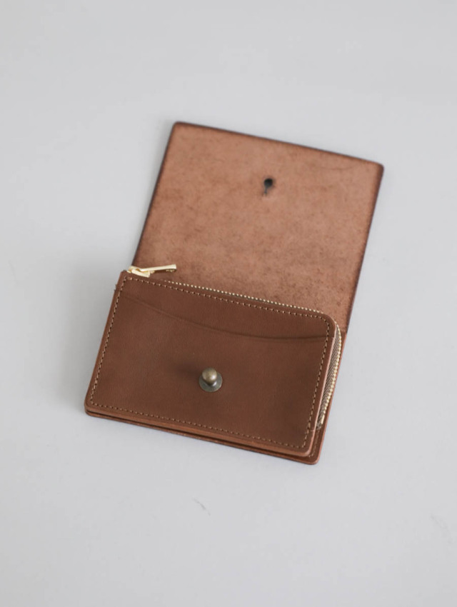 forme フォルメ / Change purse dark brown 