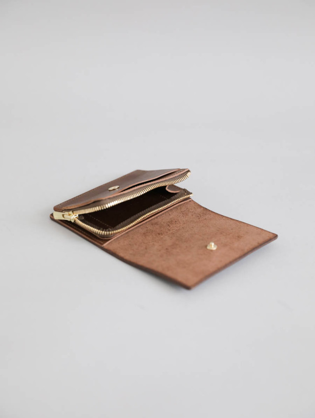 forme フォルメ / Change purse dark brown 
