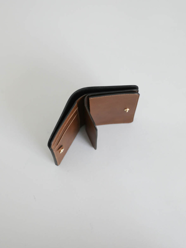 forme フォルメ｜Post wallet ILCEA（black×brown）ポストウォレット