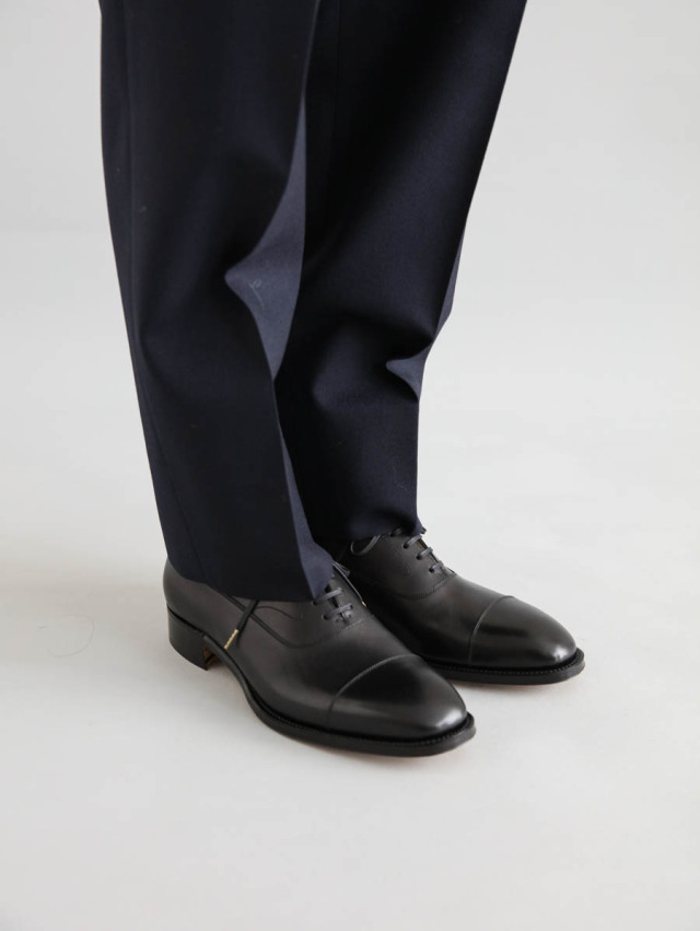 forme フォルメ｜Men's Long vamp balmoral black