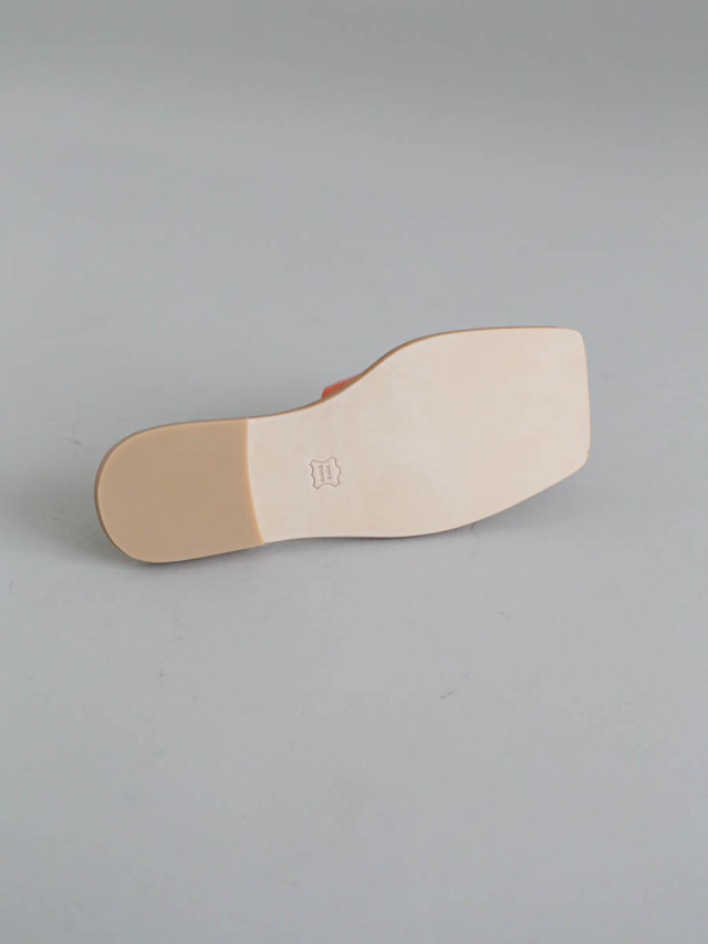 _Fot フォートpatent sandals _Fot フォート / patent sandals オレンジ
