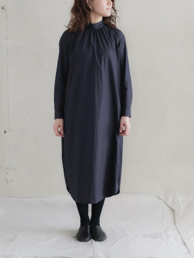 ゴーシュ 100 1タイプライターワンピース ダークパープル