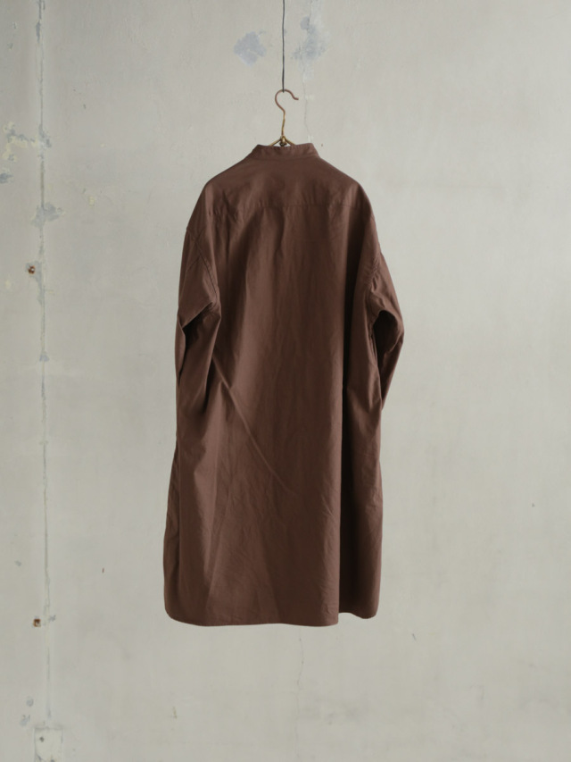 【美品】JEANPAULKNOTT リネン シャツコート ベージュ 羽織り F RUUBON】linen open collar shirt / リネン オープンカラー