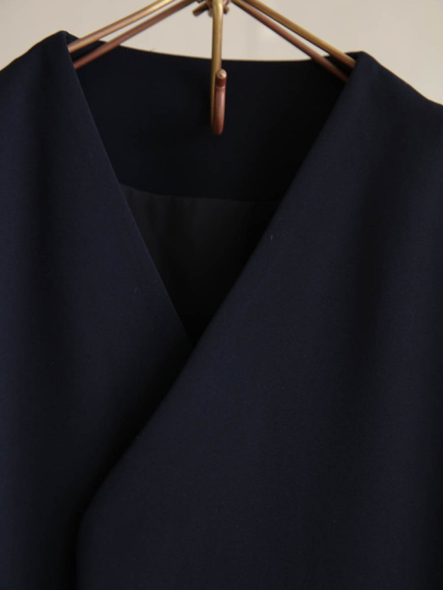 ゴーシュ / ストレッチブラックベスト ネイビー 