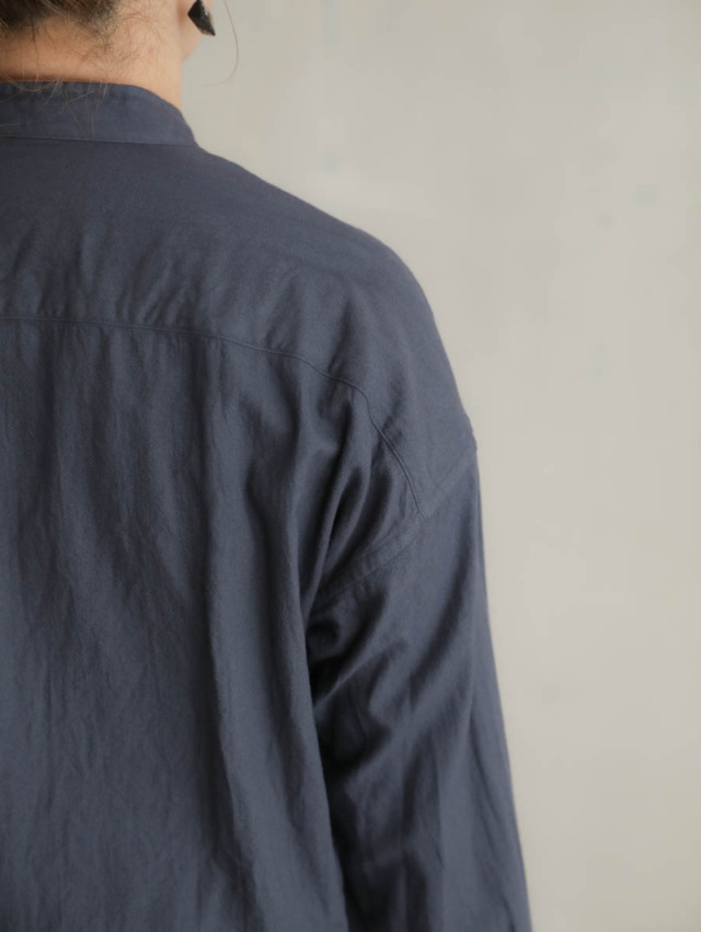 希少】Stone コットン ツイル オーバーフィットシャツ 希少】Stone