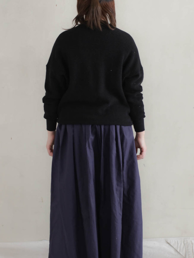 【美品】  ゴーシュ / ゴーシュ | シックサーマル カーディガン | 2 | ネイビー | レディース 美品】 ゴーシュ / ゴーシュ | シックサーマル カーディガン | 2