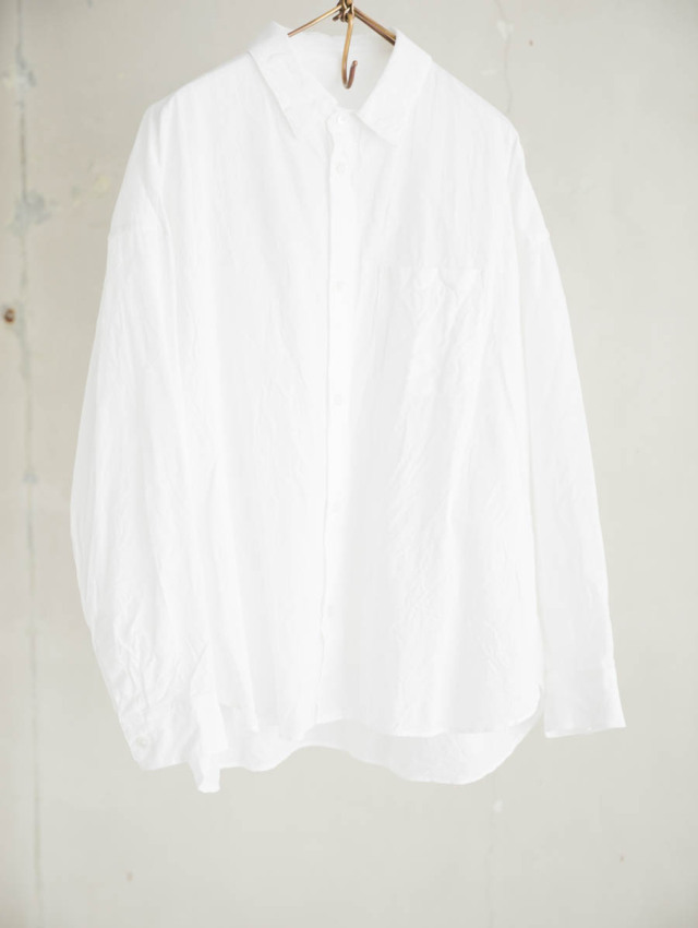 f.more ゴーシュ　シャツ　 ホワイト 白 長袖 ゴーシュ 服 通販【正規販売店】 – タグ 