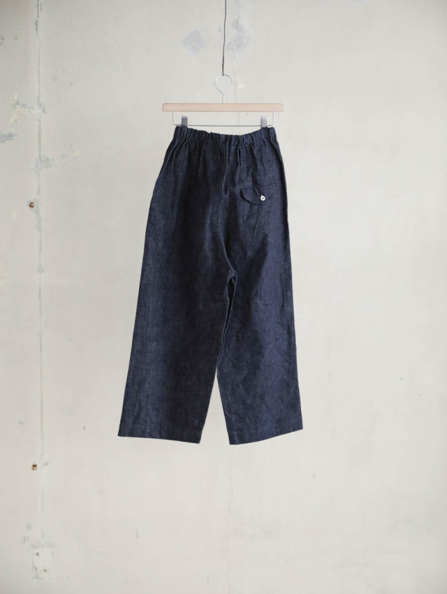 ゴーシュ セルベッジデニム ワイドパンツ　美品 ゴーシュ セルベッジデニムワイドパンツ- ゴーシュ - TONE