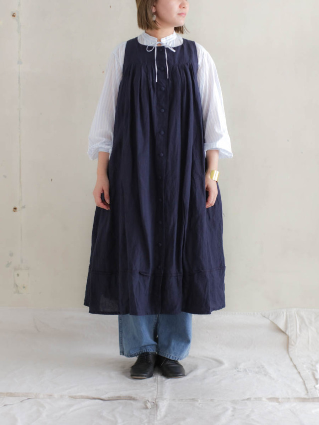 ハレルヤロングワンピース hallelujahフリルロングワンピース 半袖