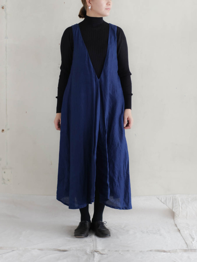 HALLELUJAH ハレルヤ｜小間使いローブ no.4（インディゴ）