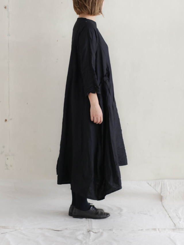 HALLELUJAH ハレルヤウールロングコート 黒 PaulHarnden系 crewre online shop / アジャスタブルウールロングコート
