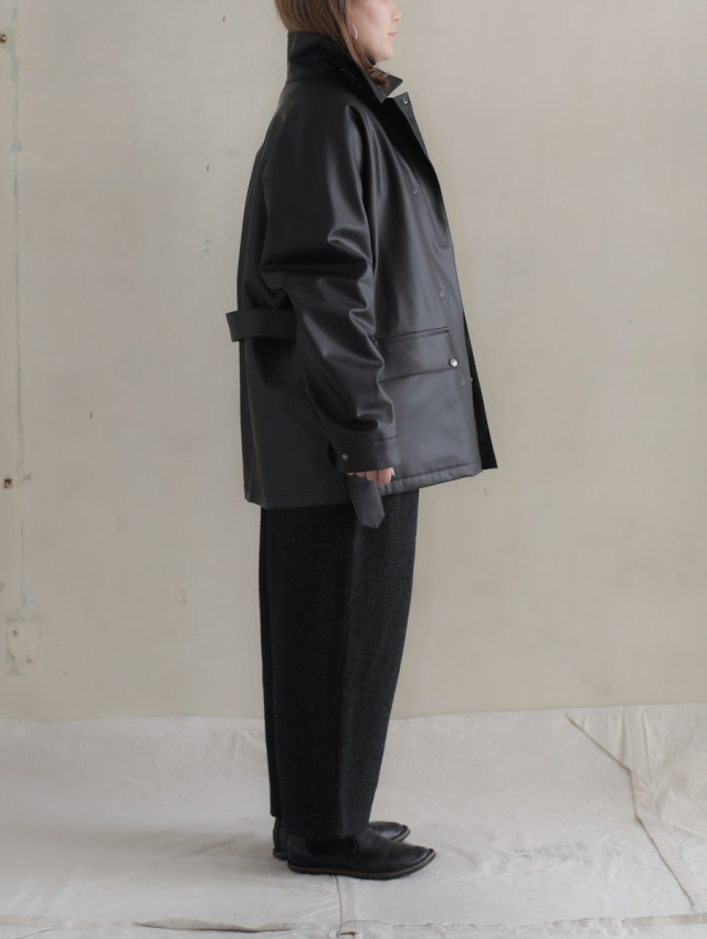 2 ブルゾン Dan HEUGN 定価16.5万円 美品 大阪心斎橋のメンズ洋服のセレクト | “Dan” Coat Motorcycle HEUGN 黒 ジャケット・アウター